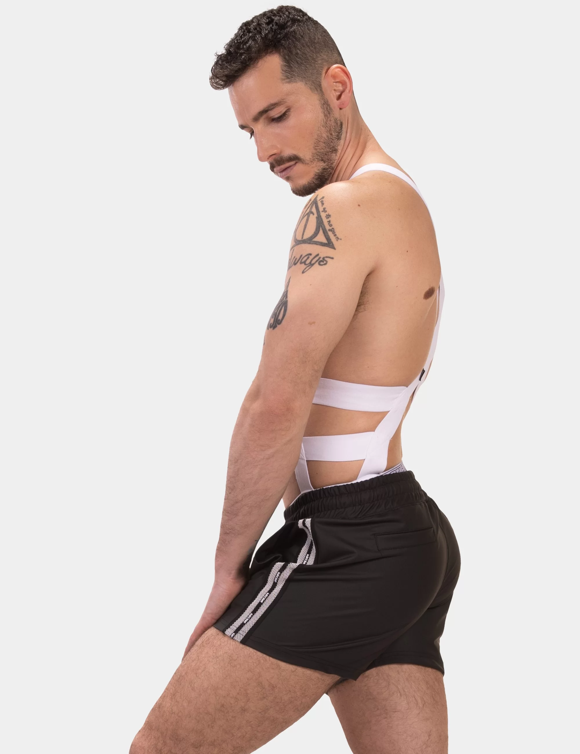 Fetish Short Zulu - Black-White