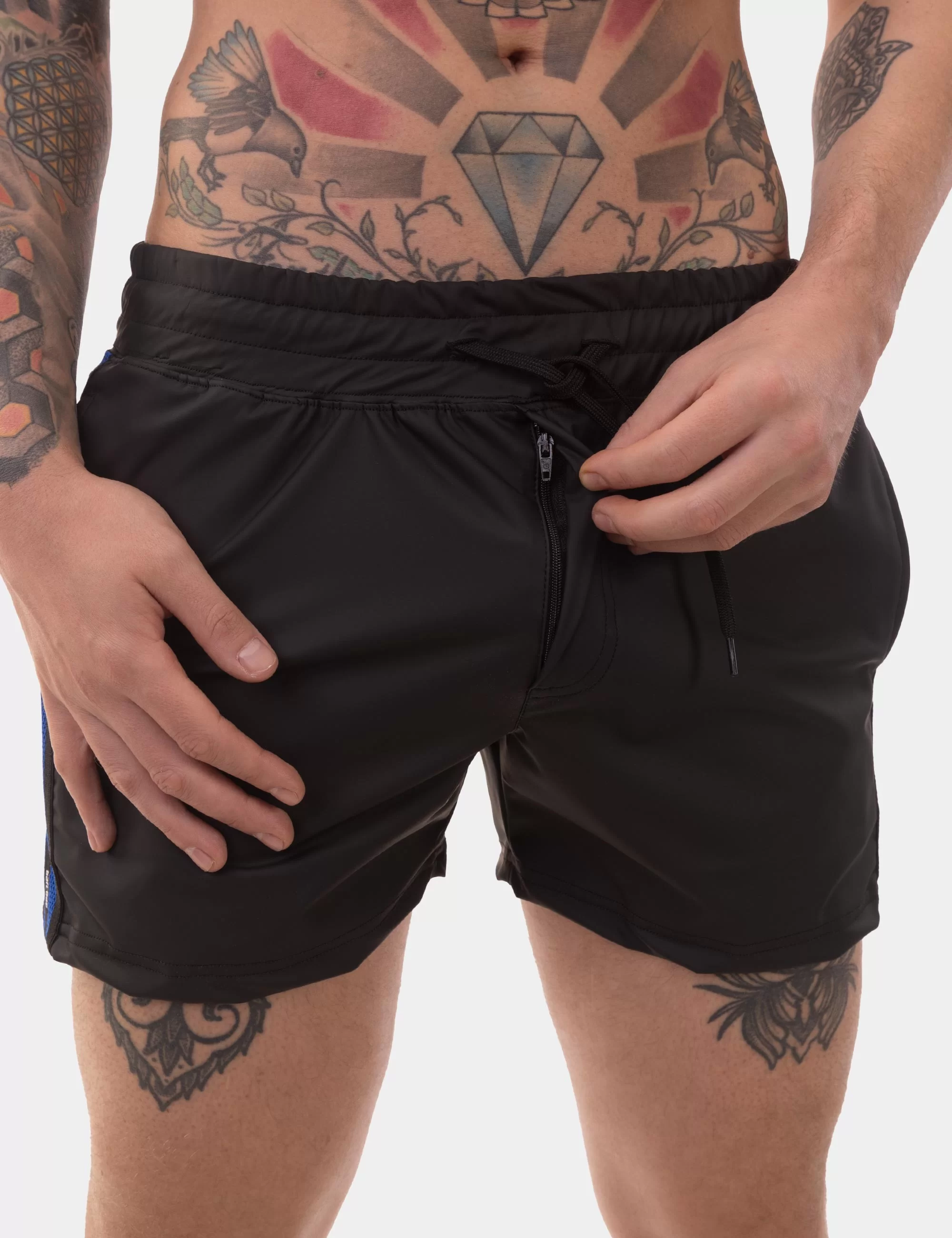 Fetish Short Zulu - Black-White