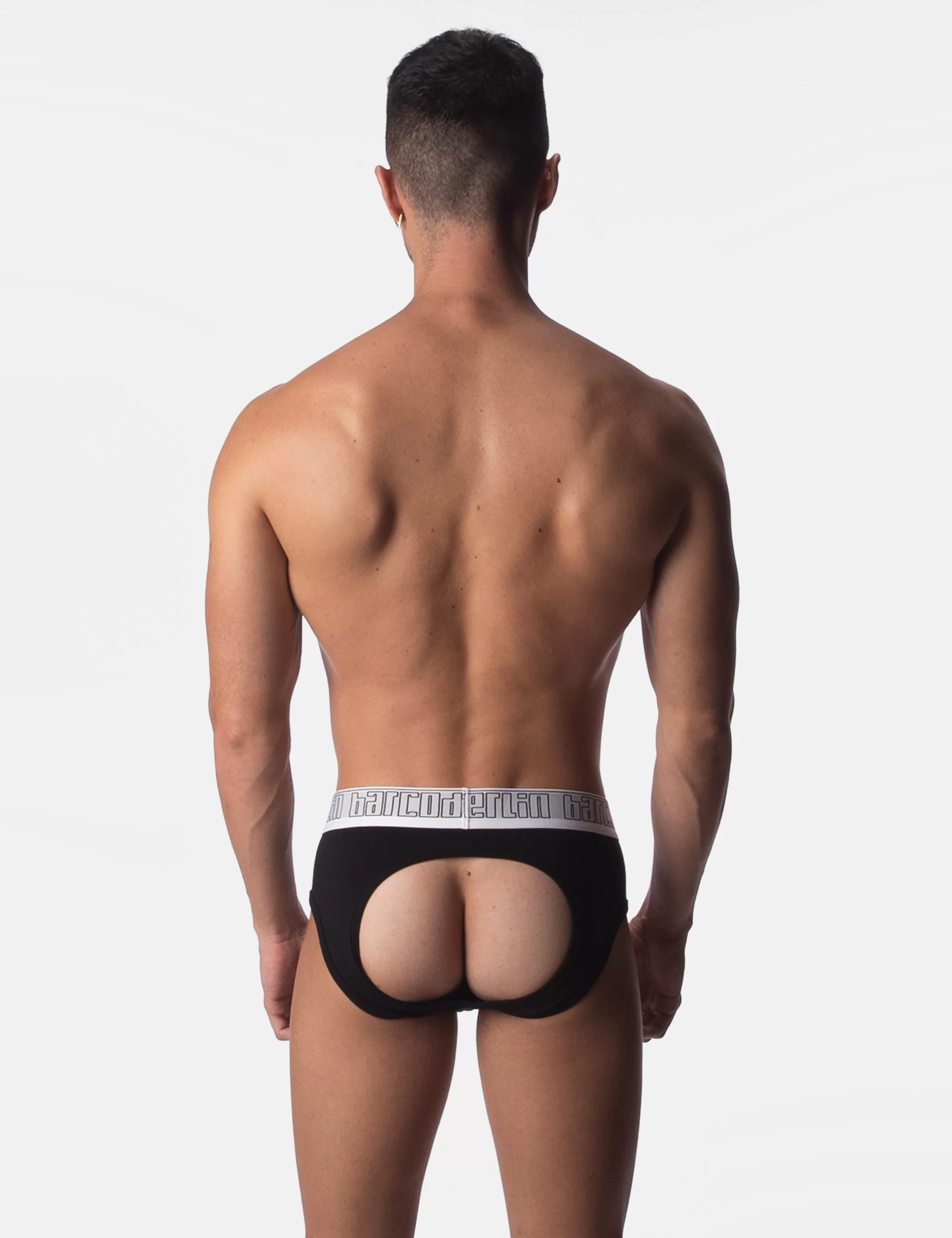 Modal Backless Brief Aoki - Black
