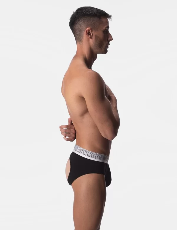 Modal Backless Brief Aoki - Black