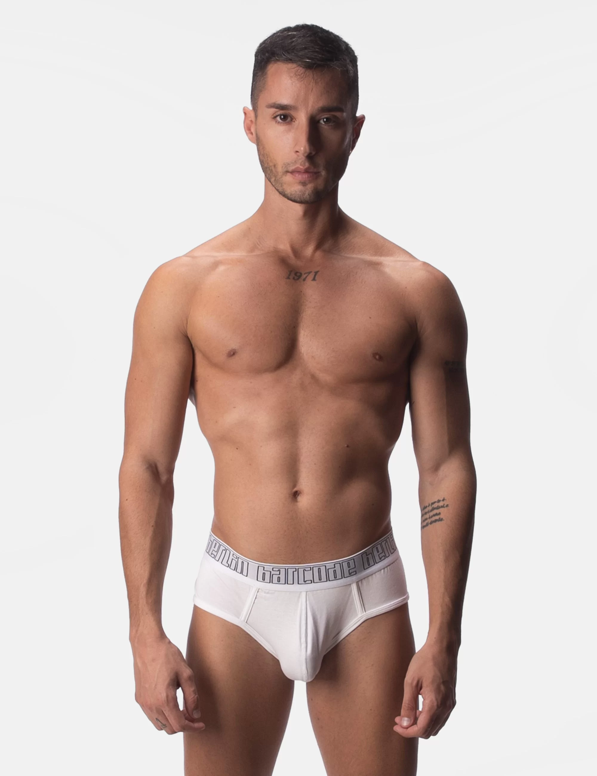 Modal Backless Brief Aoki - White