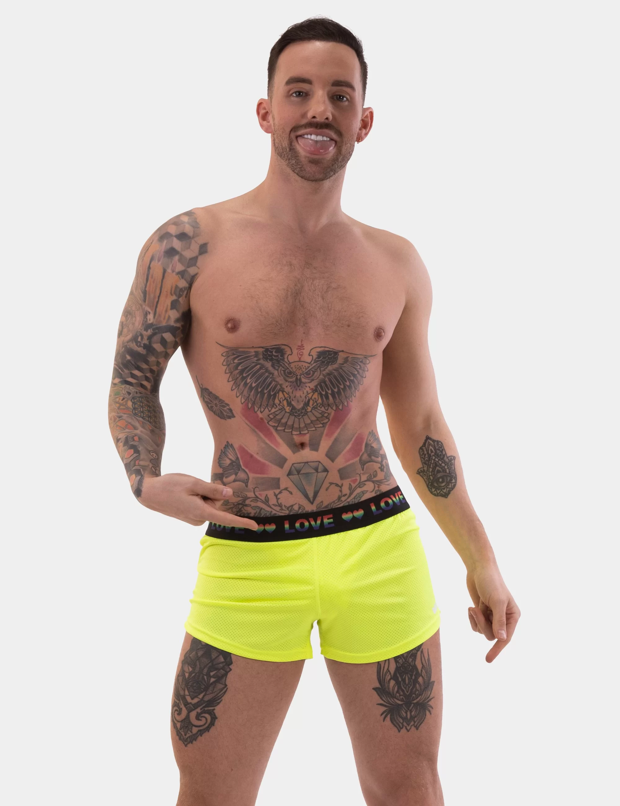 Short Riva - Neongreen