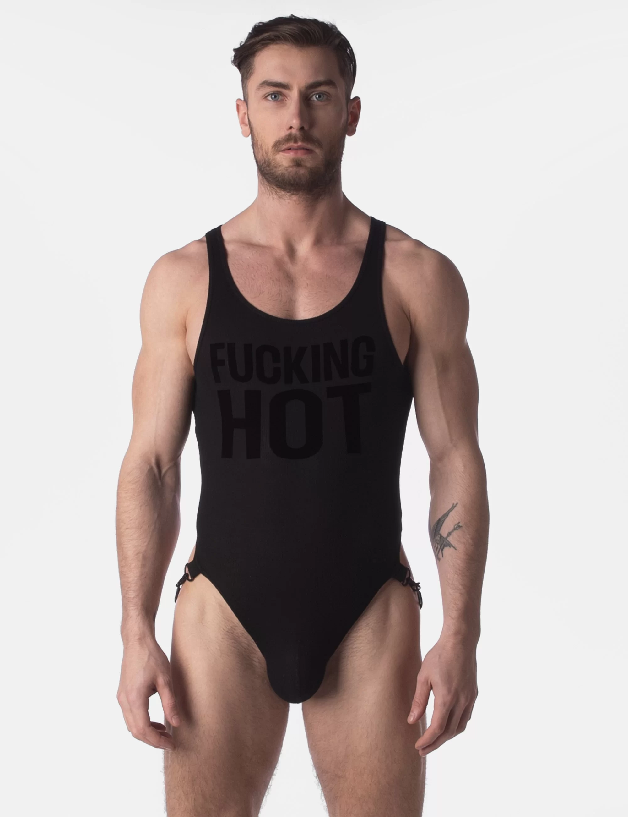 Rib Body Fucking Hot - Black