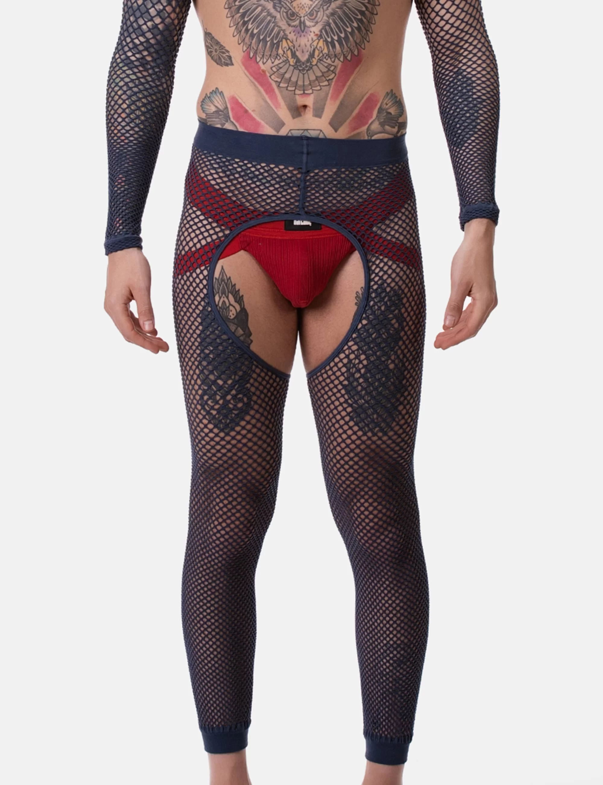 Fishnet Leggings Cacci - Navy
