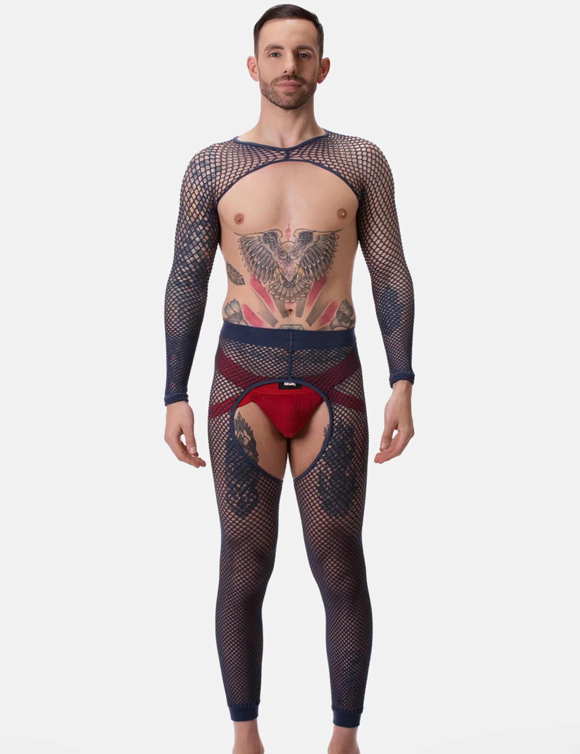 Fishnet Leggings Cacci - Navy