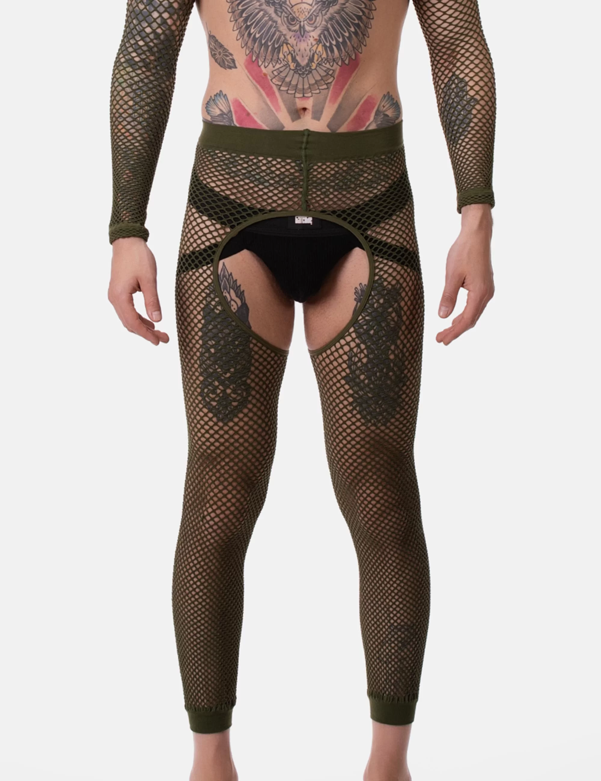 Fishnet Leggings Cacci - Army