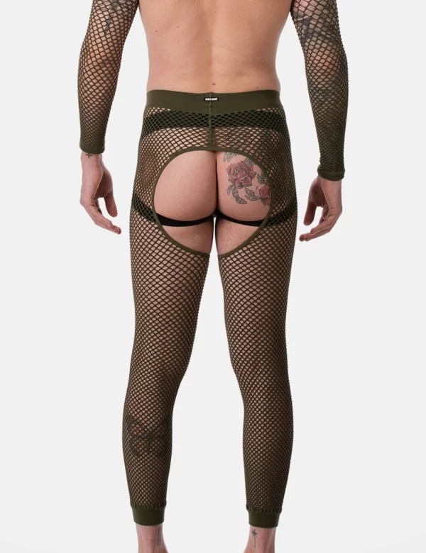 Fishnet Leggings Cacci - Army