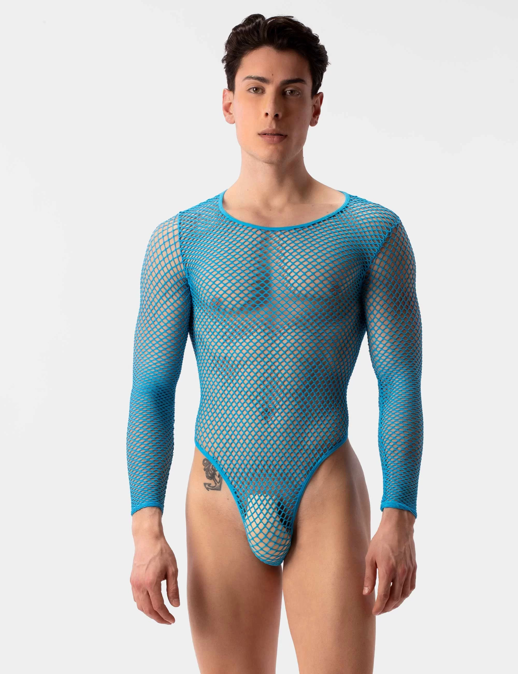 Fishnet Body Como - Neonblue