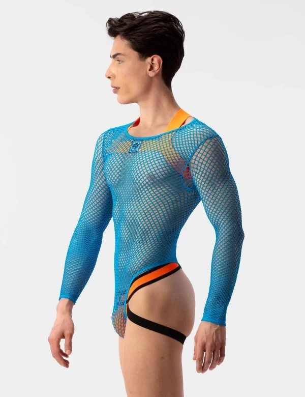 Fishnet Body Como - Neonblue