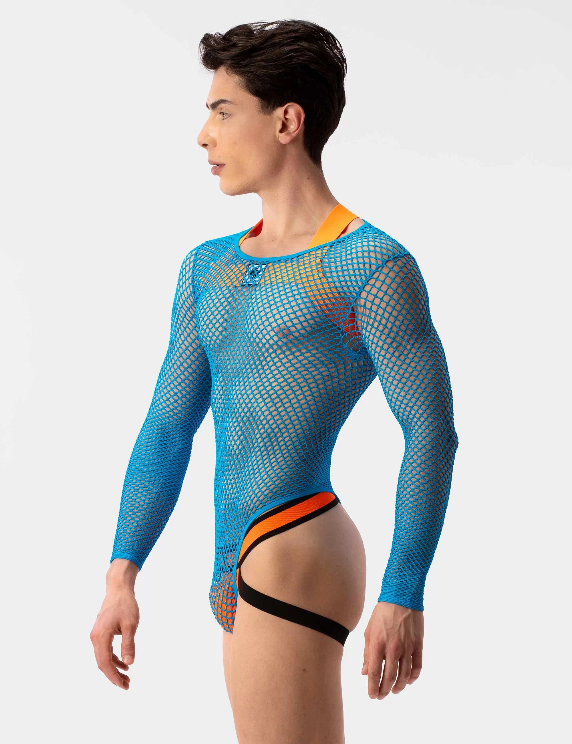 Fishnet Body Como - Neonblue