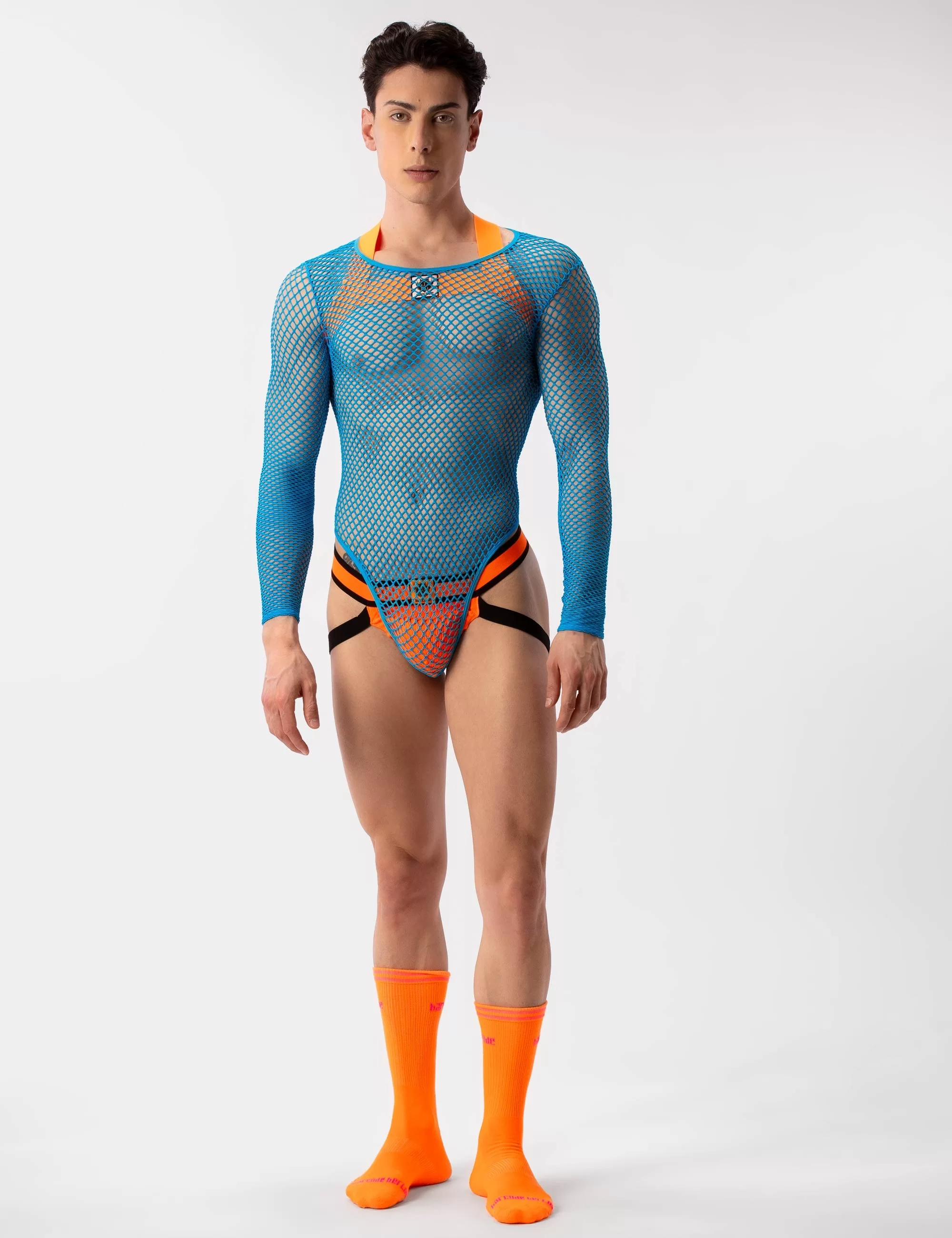 Fishnet Body Como - Neonblue