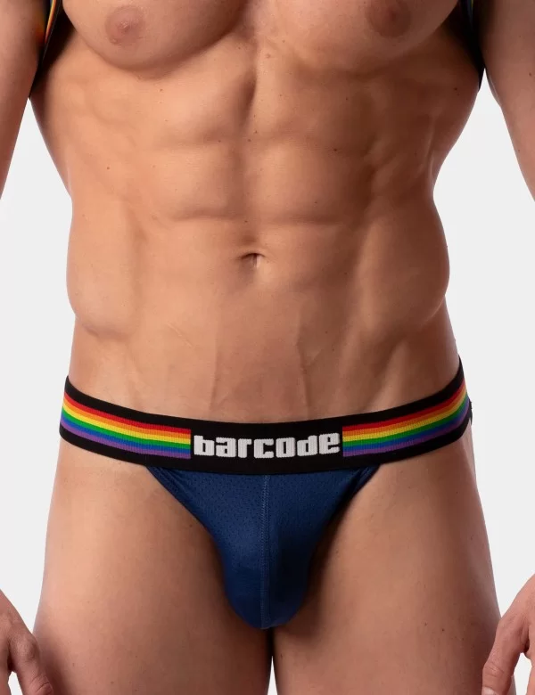 Barcode Pride Half Brief - Navy