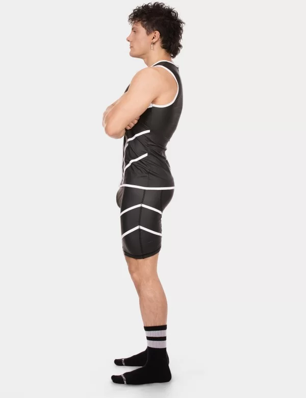Vest Robin - Black-White