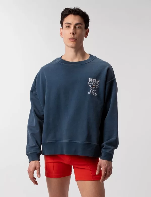 Sweatshirt Bear Berlin - Blue