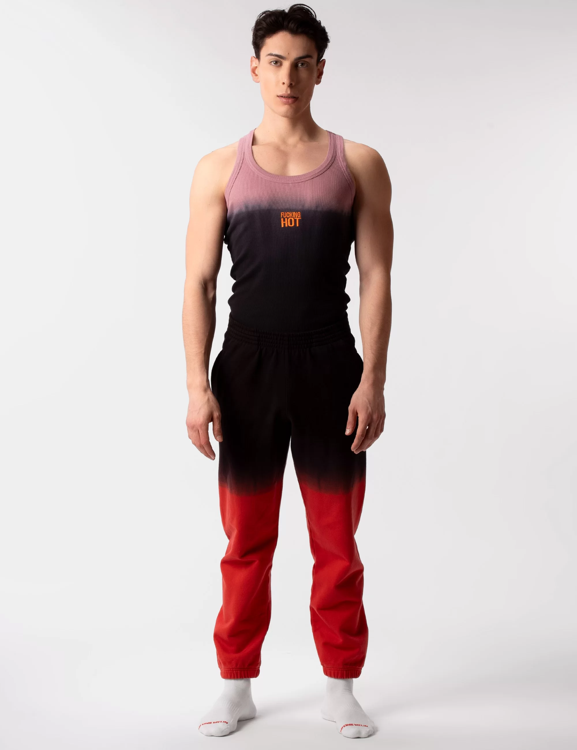 Pants Apostol - Red-Black