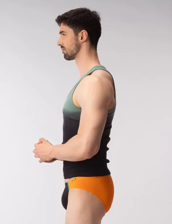 Tank Top Degrade Fucking Hot - Green-Black