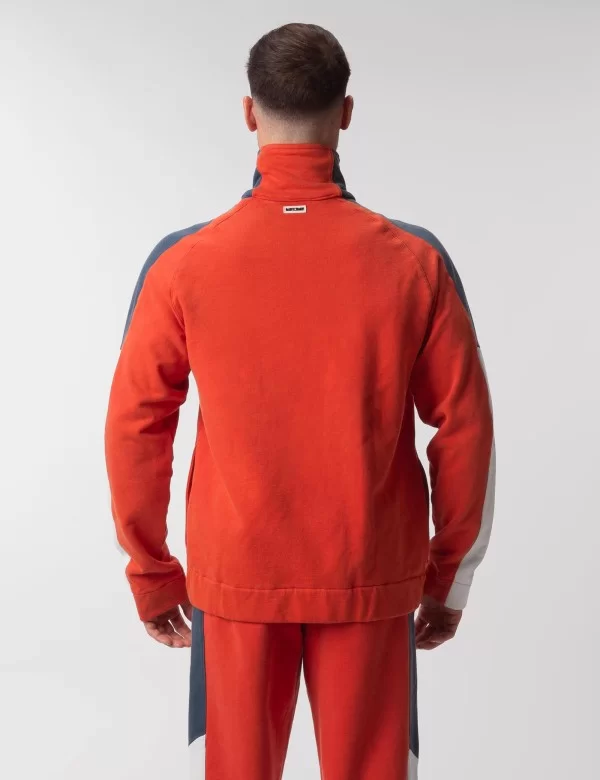 Fleece Jacket Zlat - Red-Blue-White