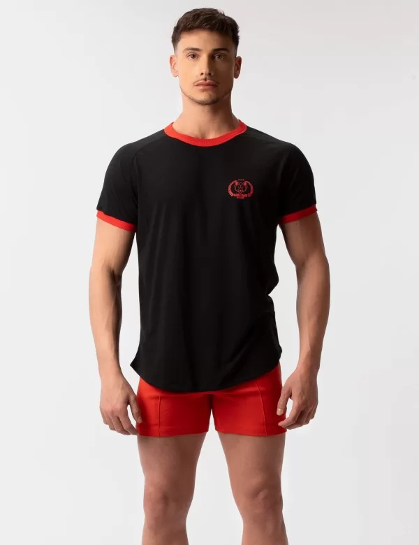 T-Shirt Raglan Kenji - Black