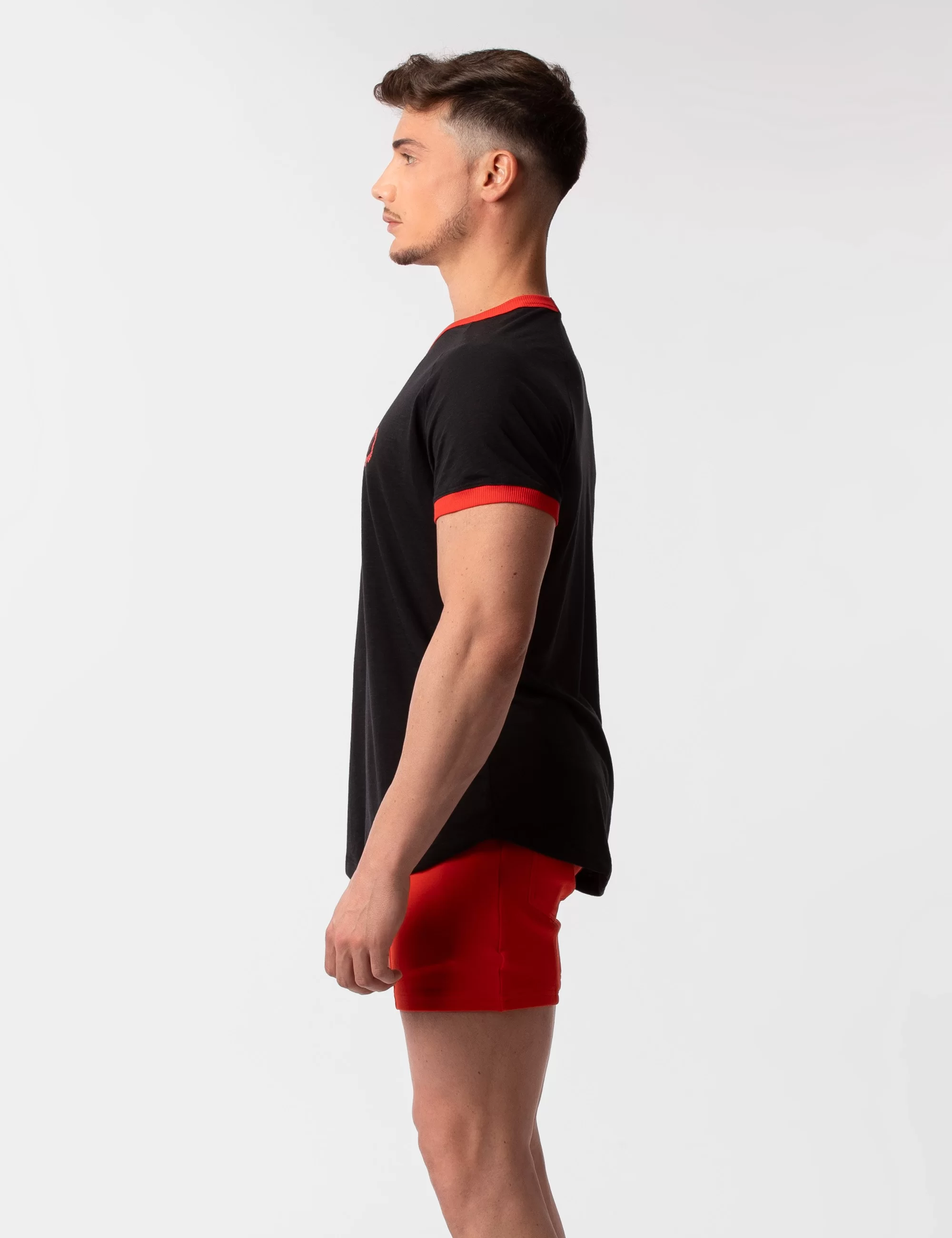 T-Shirt Raglan Kenji - Black