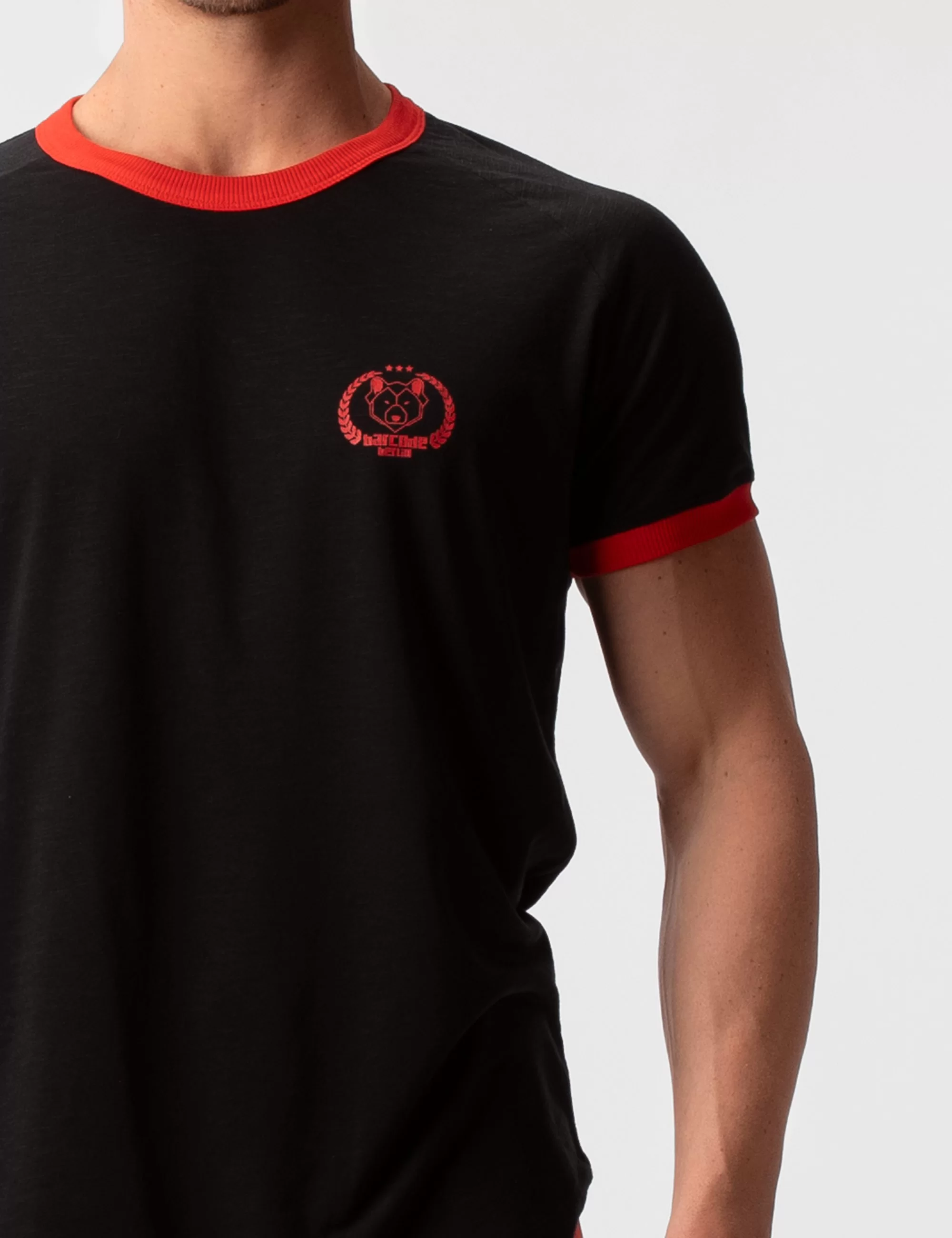 T-Shirt Raglan Kenji - Black