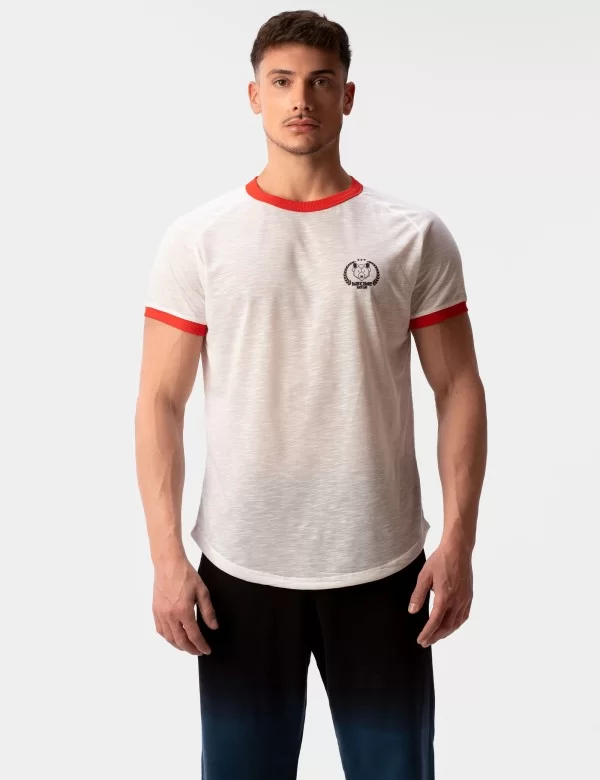 T-Shirt Raglan Kenji - White