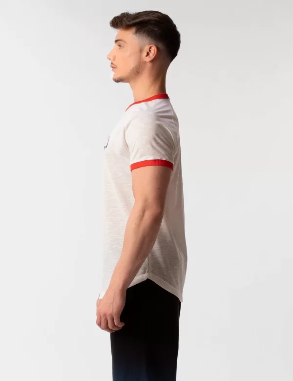 T-Shirt Raglan Kenji - White