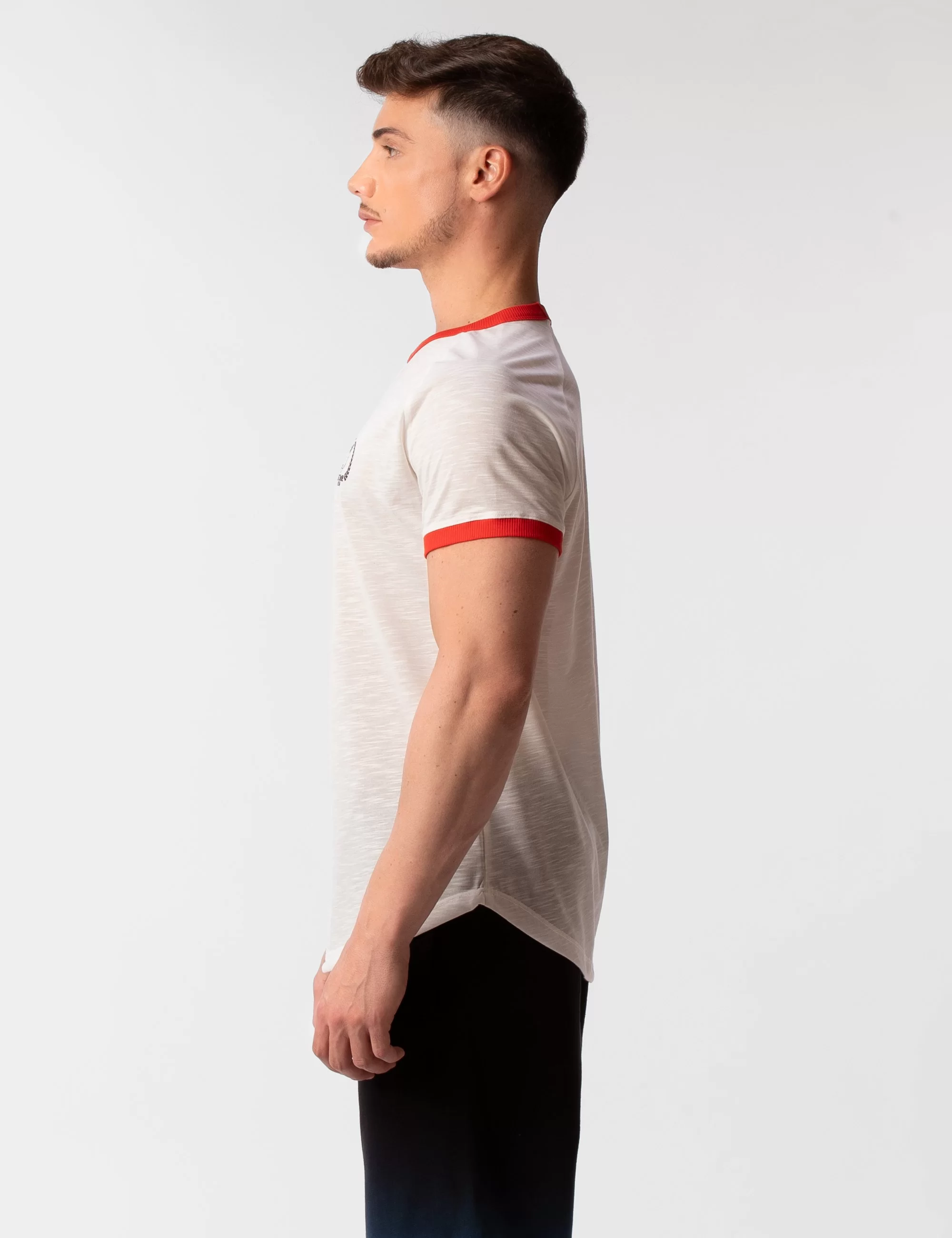 T-Shirt Raglan Kenji - White
