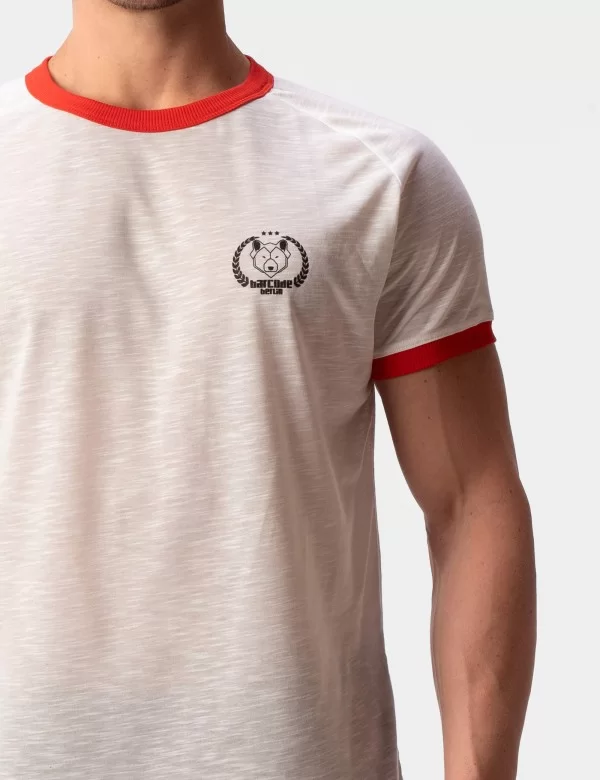 T-Shirt Raglan Kenji - White