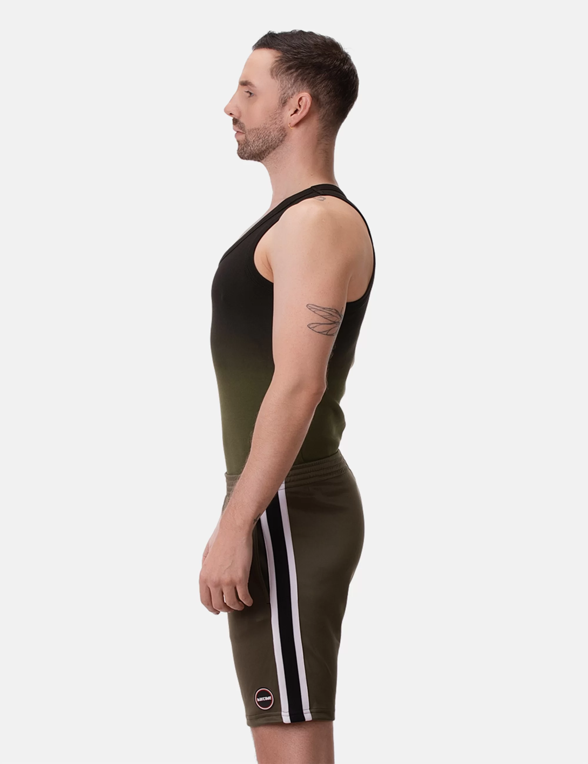 Tank Top Bernardo - Olive-Black