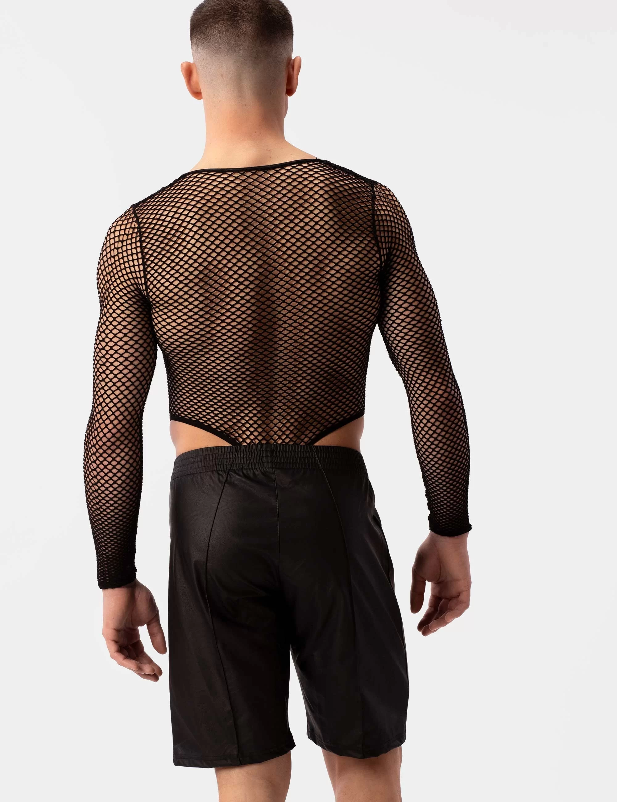 Leather Short Polikor - Black