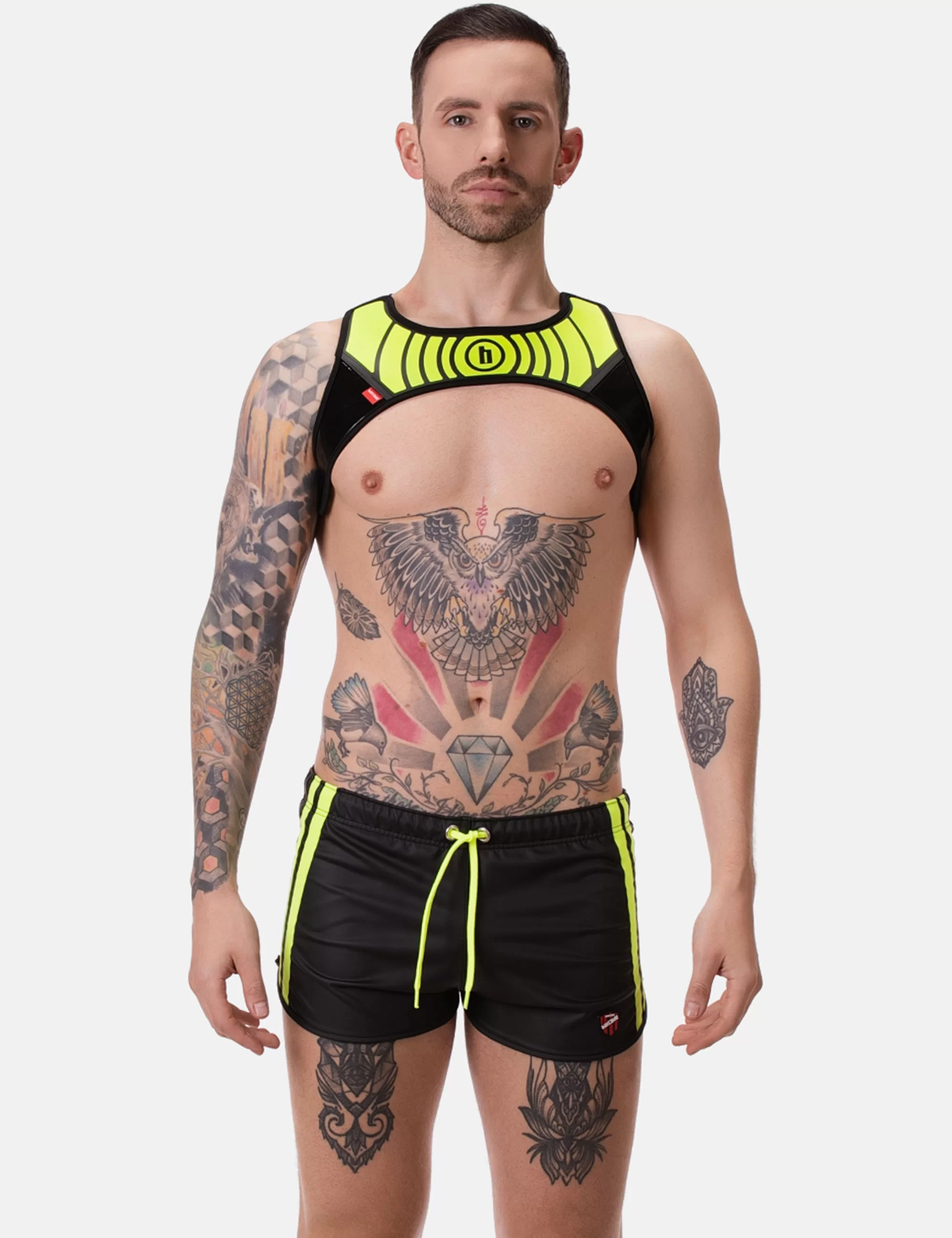 Harness EDE - Neongreen-Black