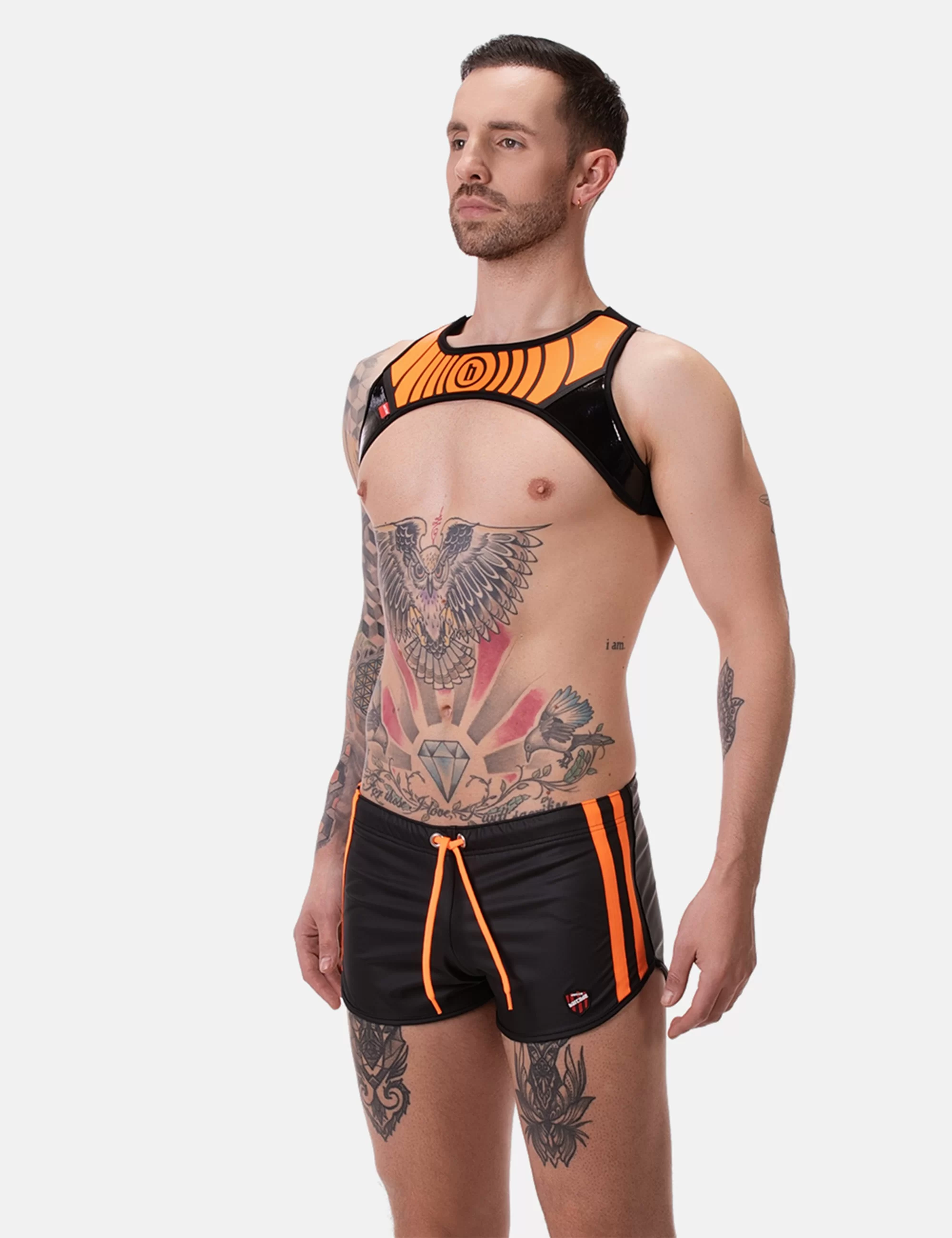 Harness EDE - Neonorange-Black