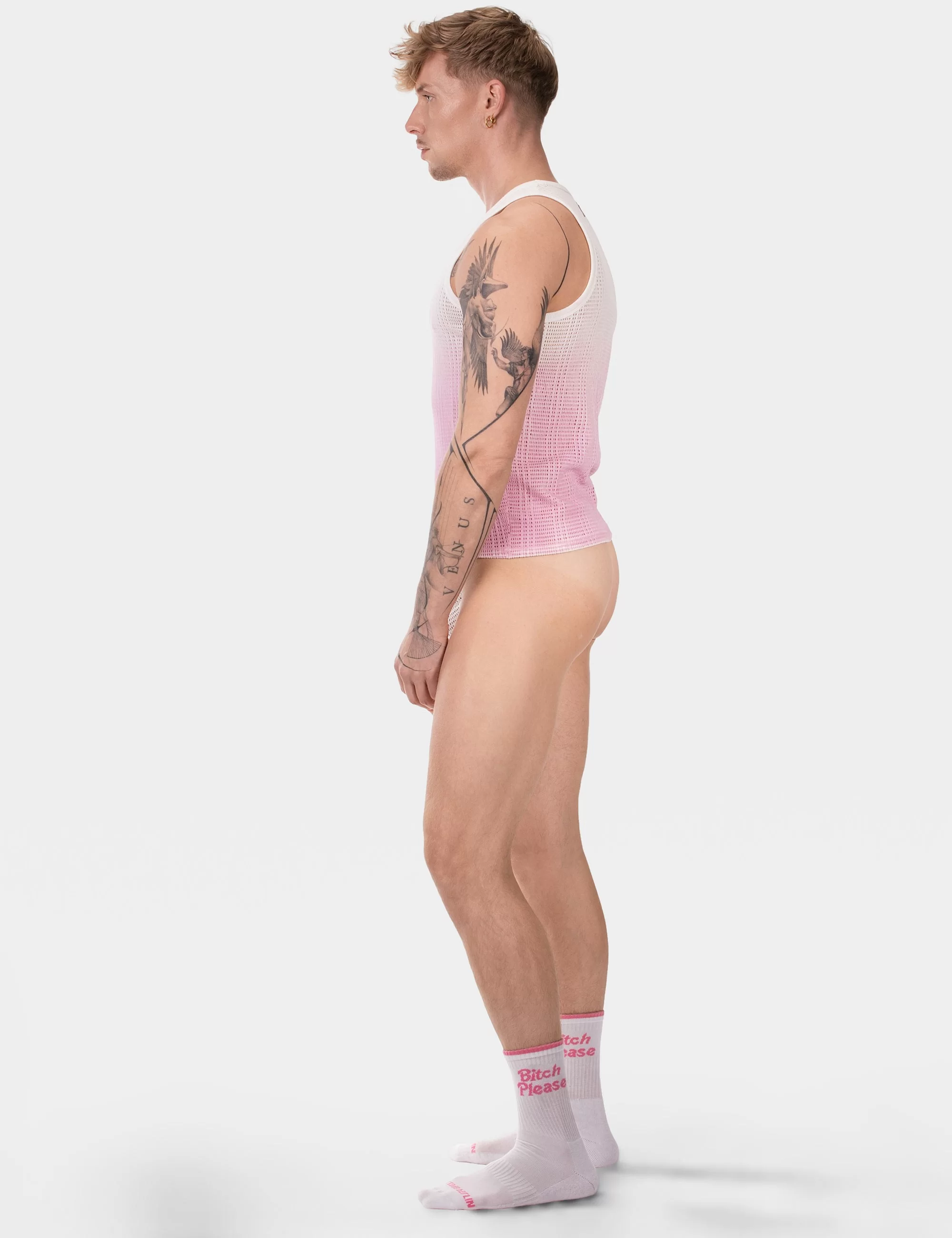 Tank Top Danko - White-Pink