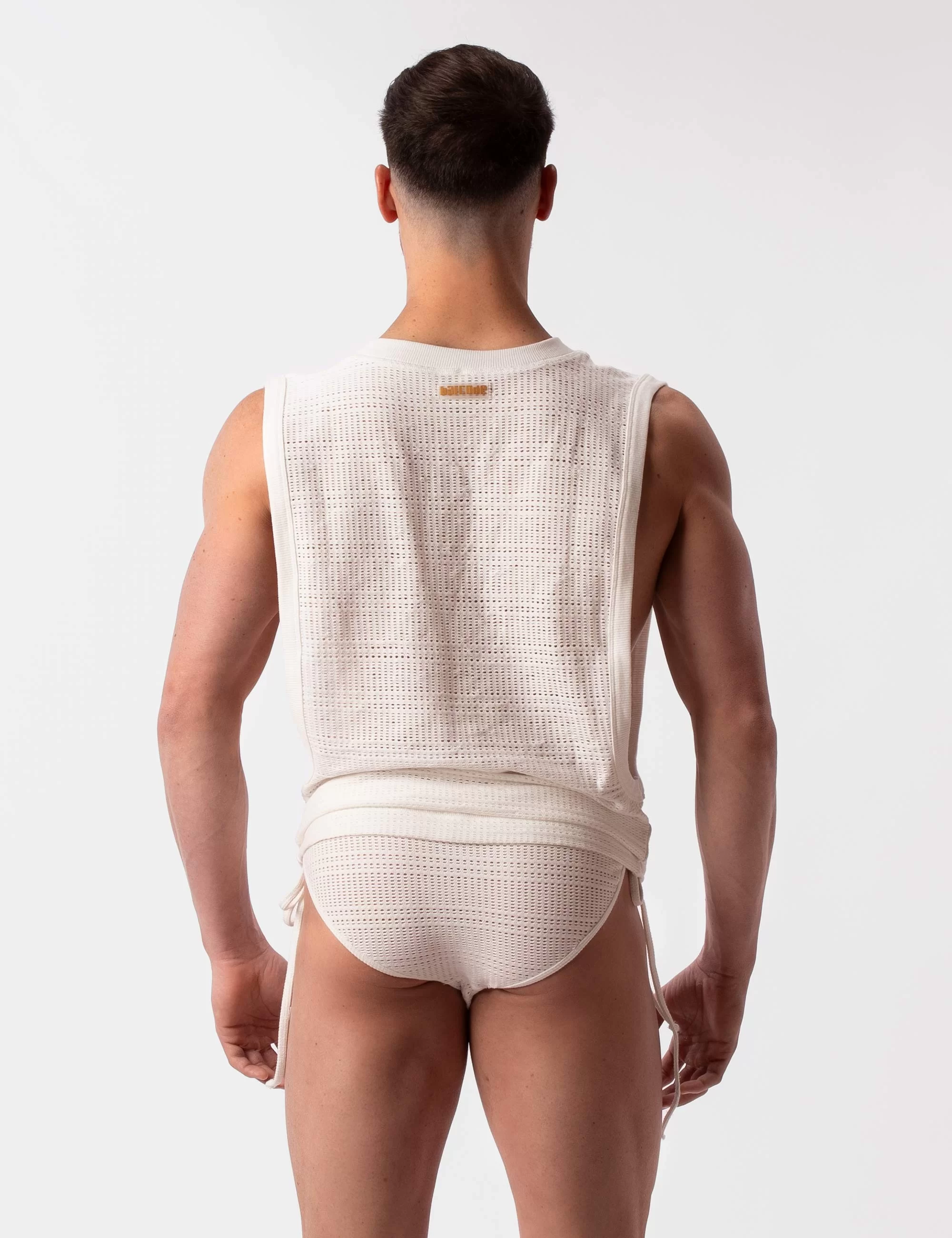 V-Neck Mayo - White
