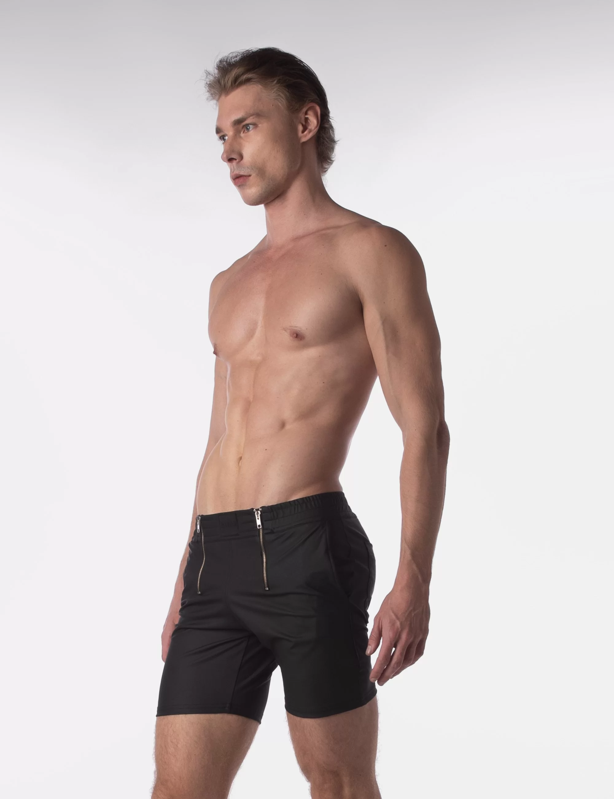 Zipper Short Doraf - Black