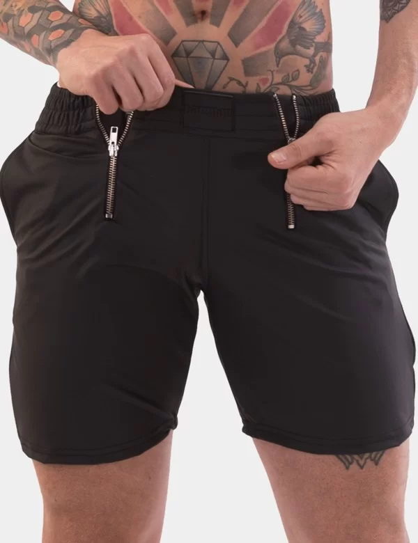 Zipper Short Doraf - Black
