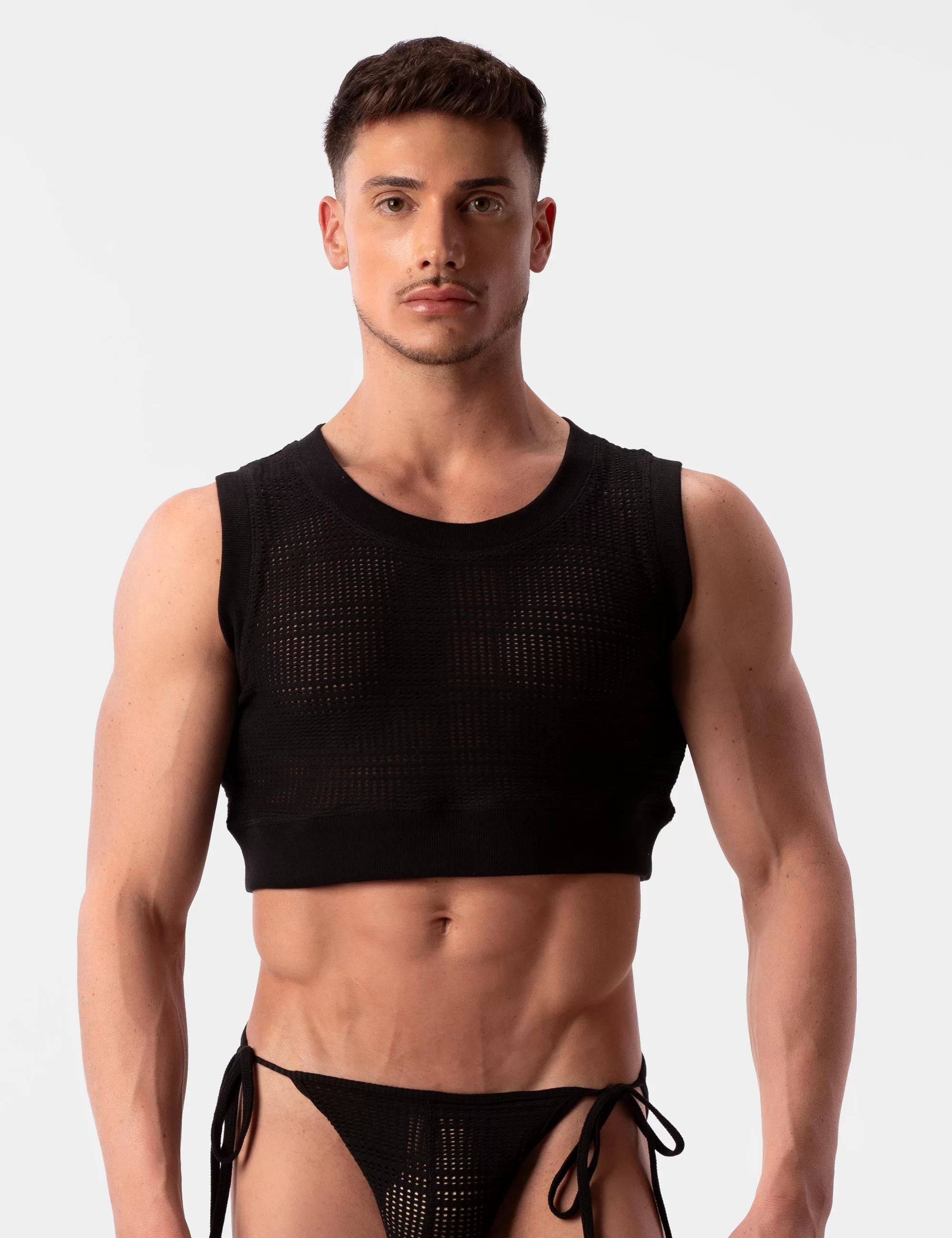 Crop Top Luz - Black