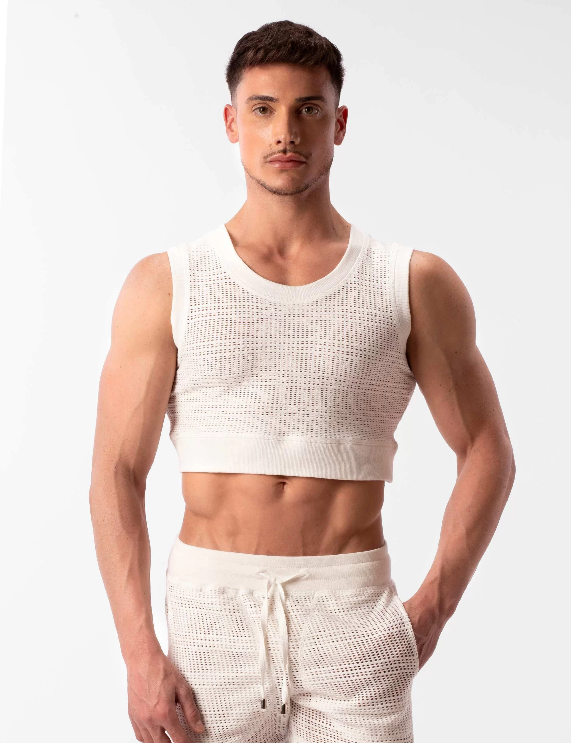 Crop Top Luz - White