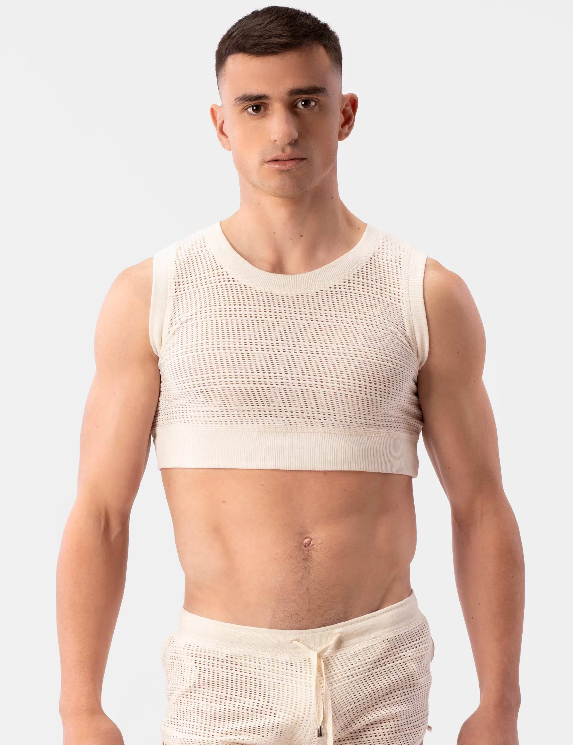 Crop Top Luz - Nude