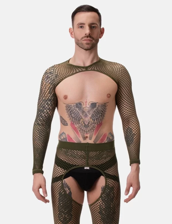 Fishnet Sleeves Poggio - Army