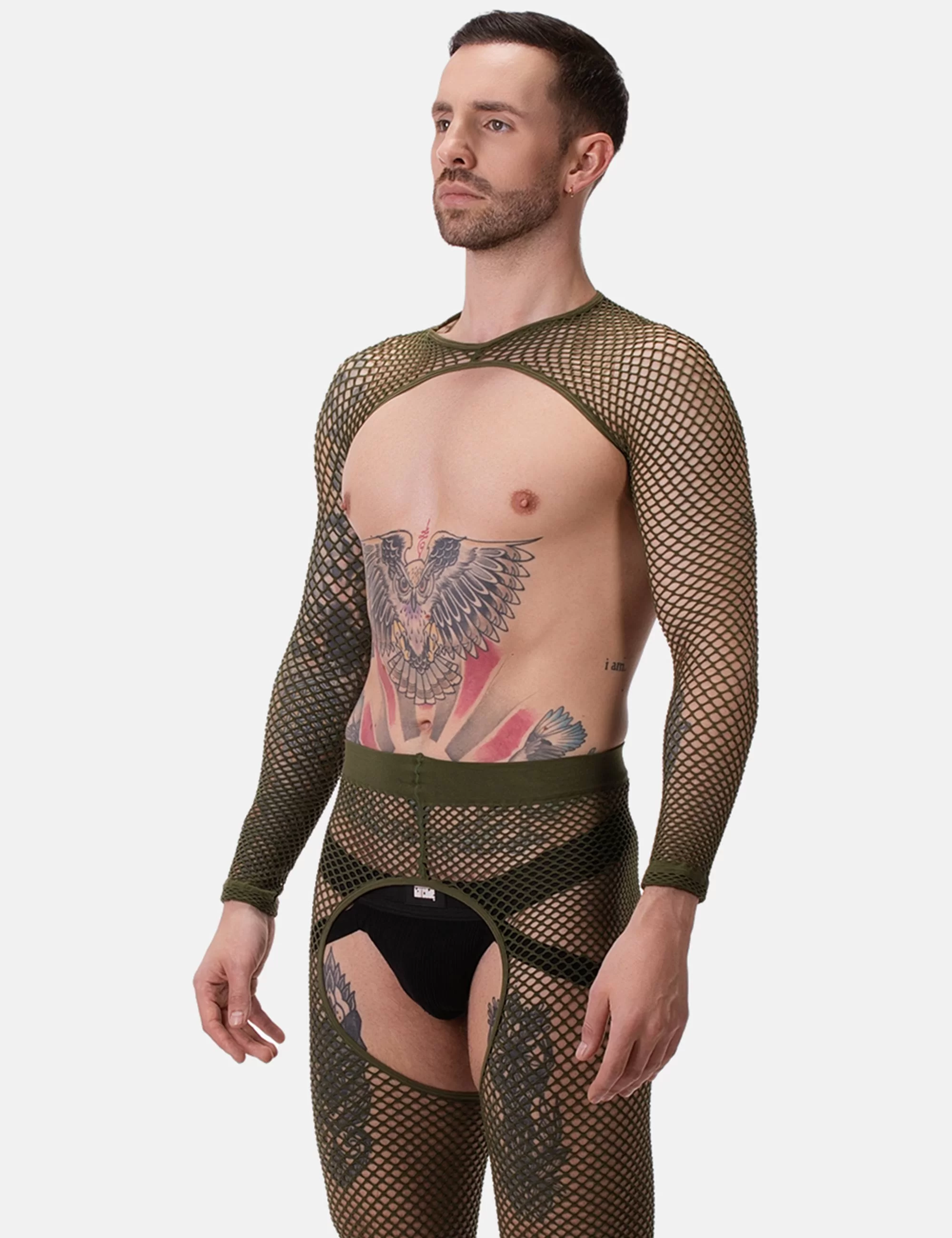 Fishnet Sleeves Poggio - Army