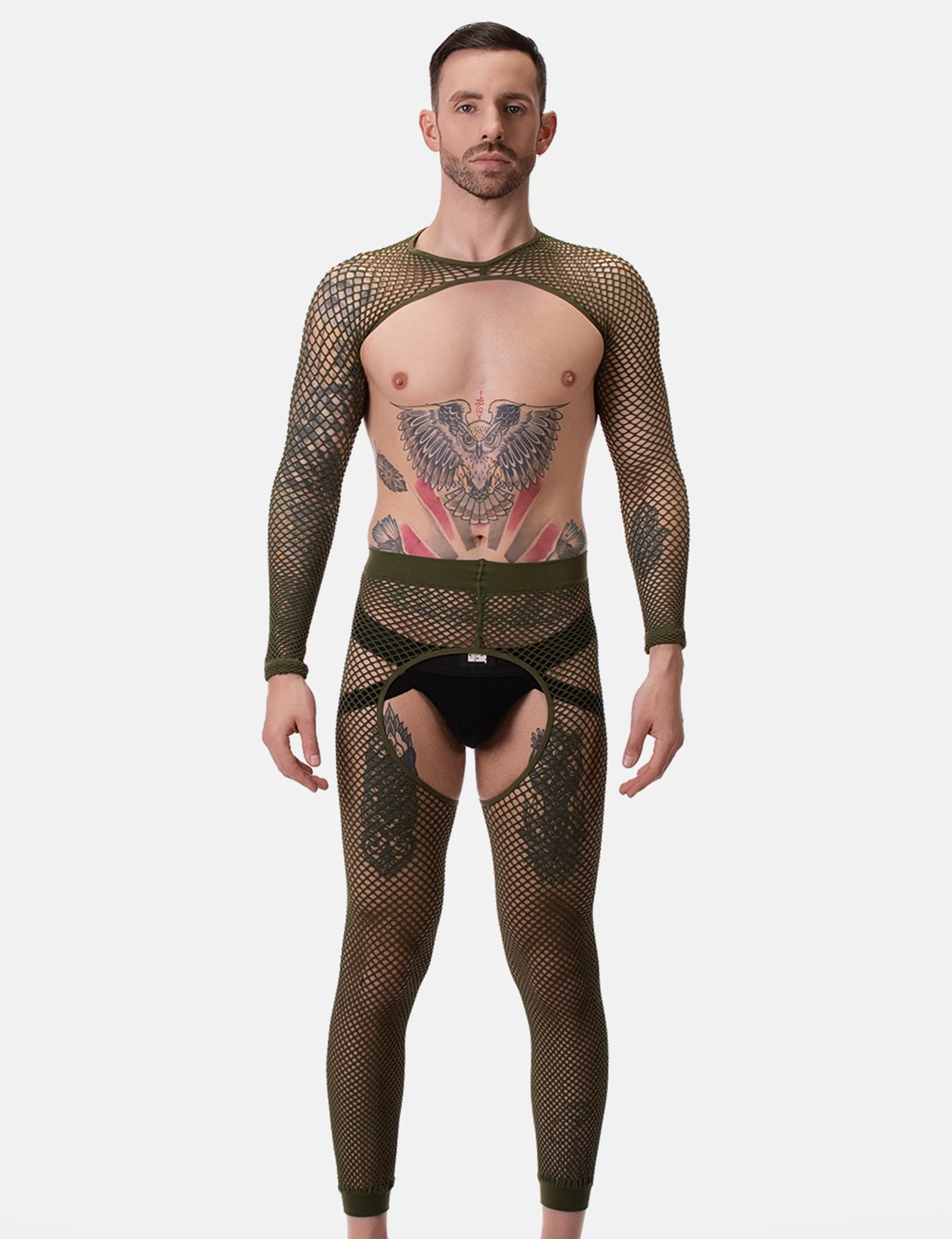 Fishnet Sleeves Poggio - Army