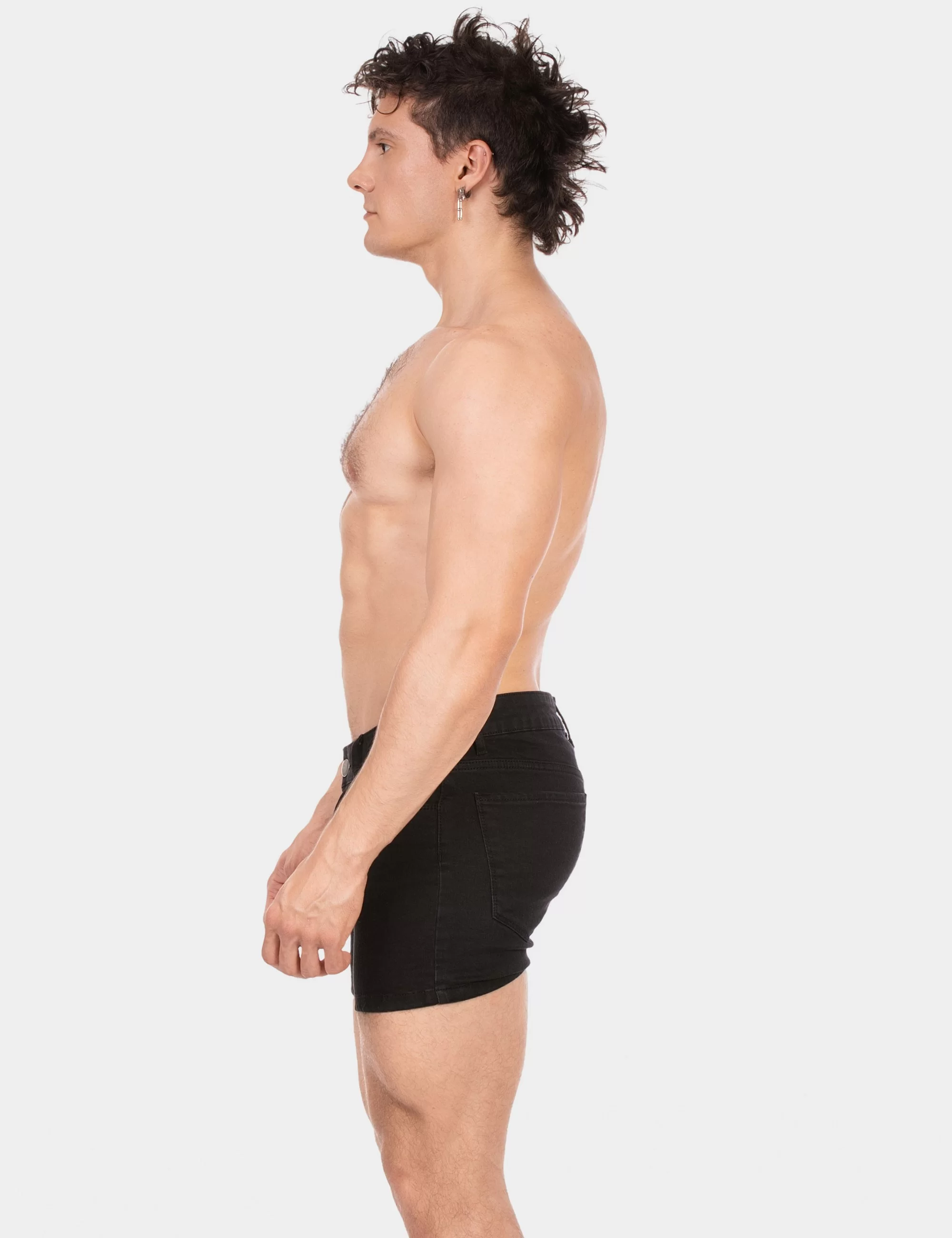 5 Pocket 11' Denim Short Jack - Black