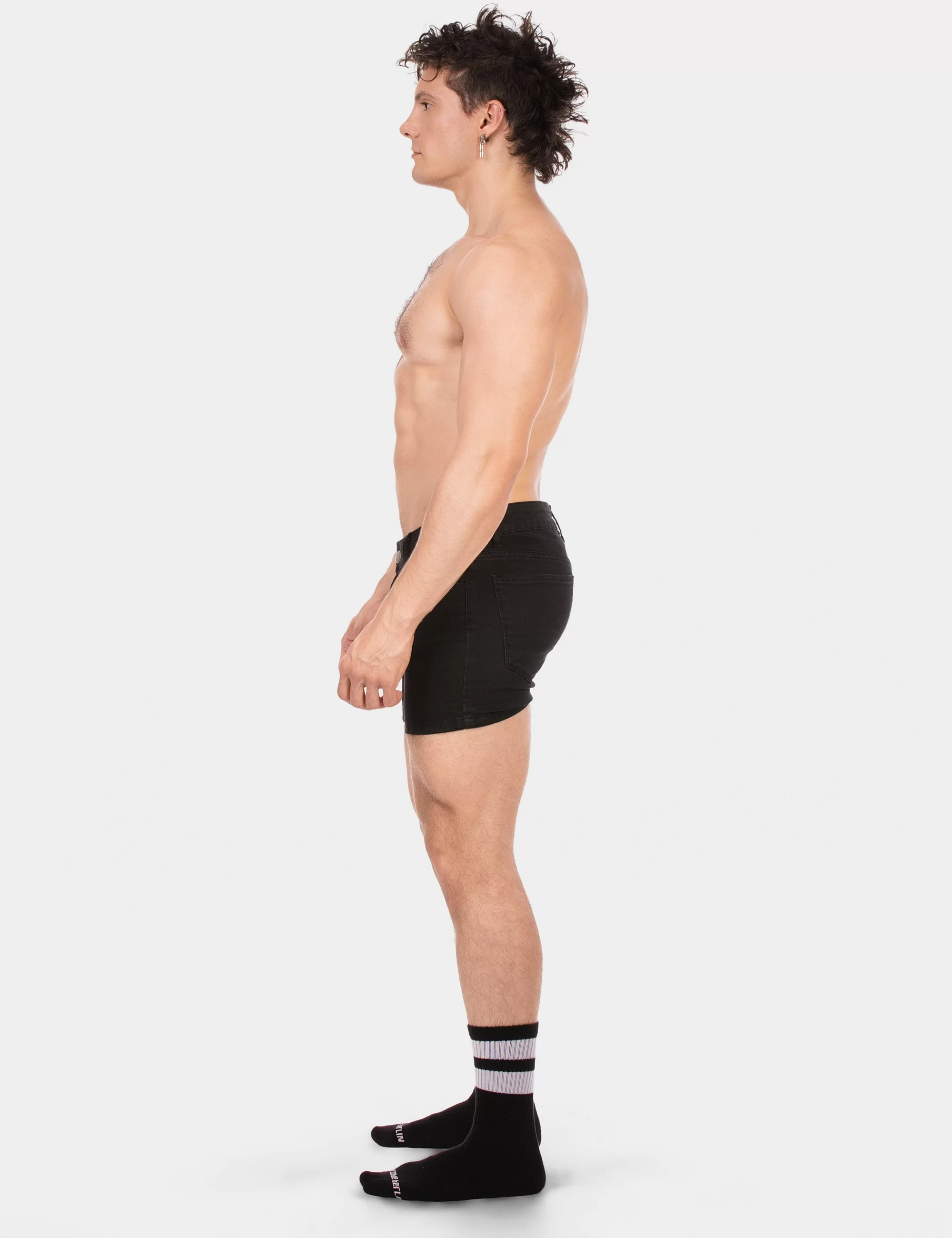 5 Pocket 11' Denim Short Jack - Black