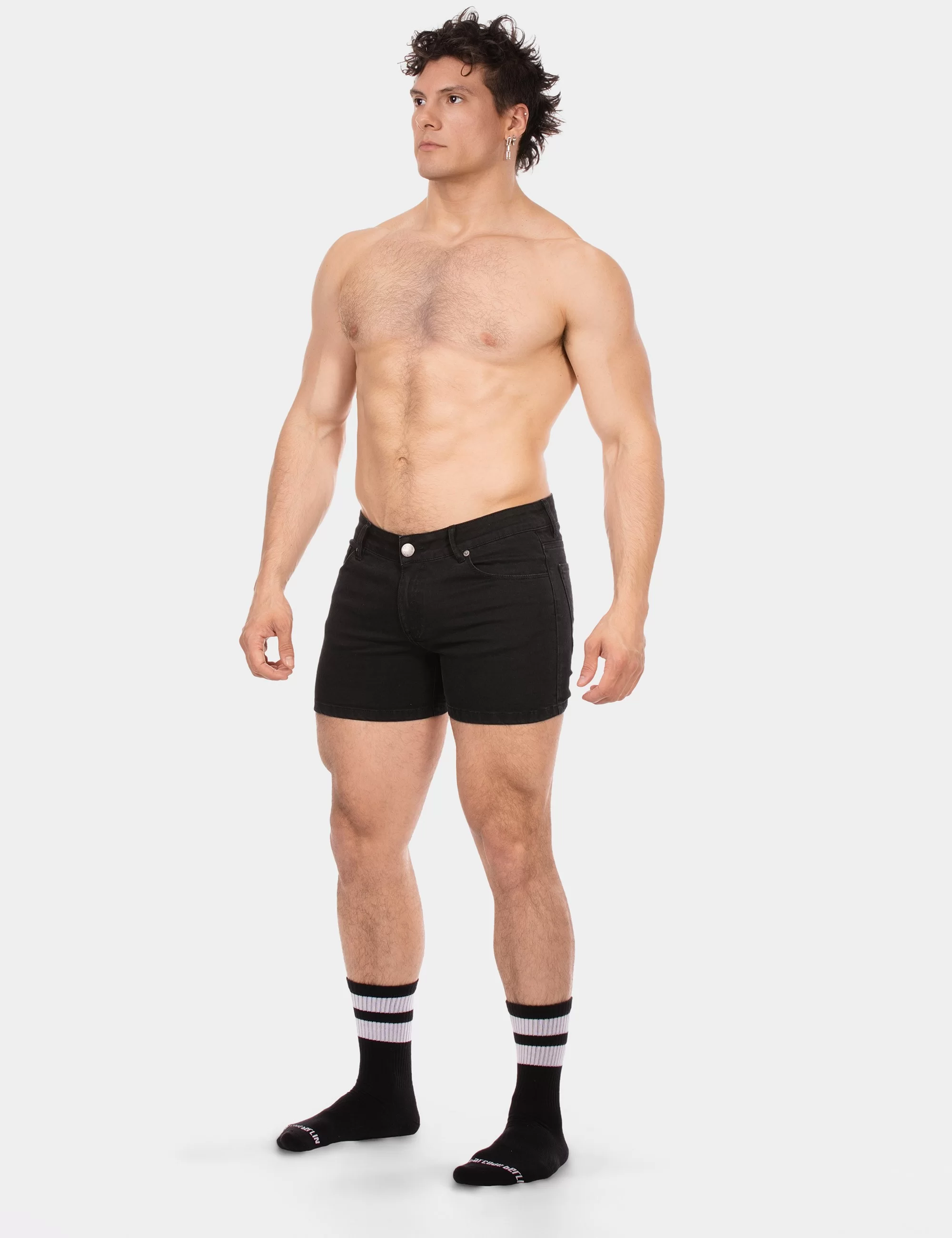 5 Pocket 11' Denim Short Jack - Black