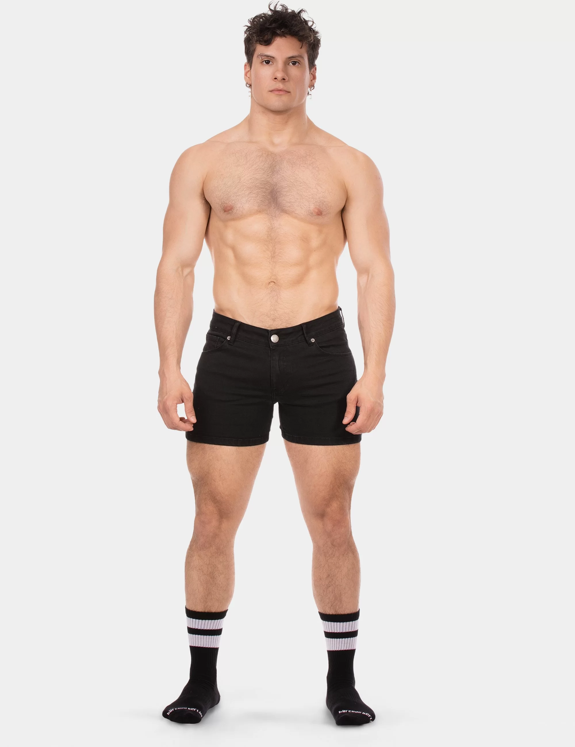 5 Pocket 11' Denim Short Jack - Black