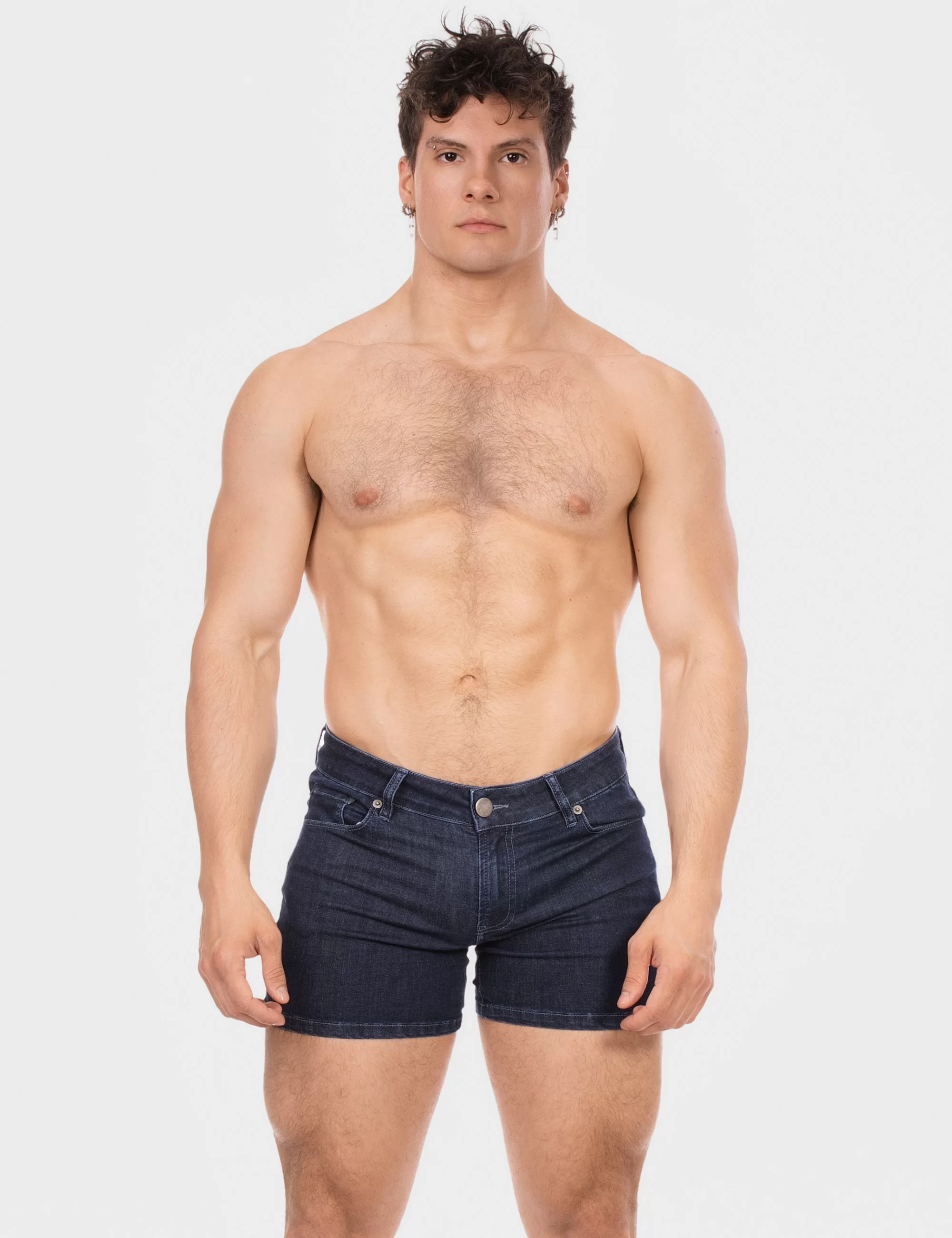 5 Pocket 11' Denim Short Jack - Darkblue