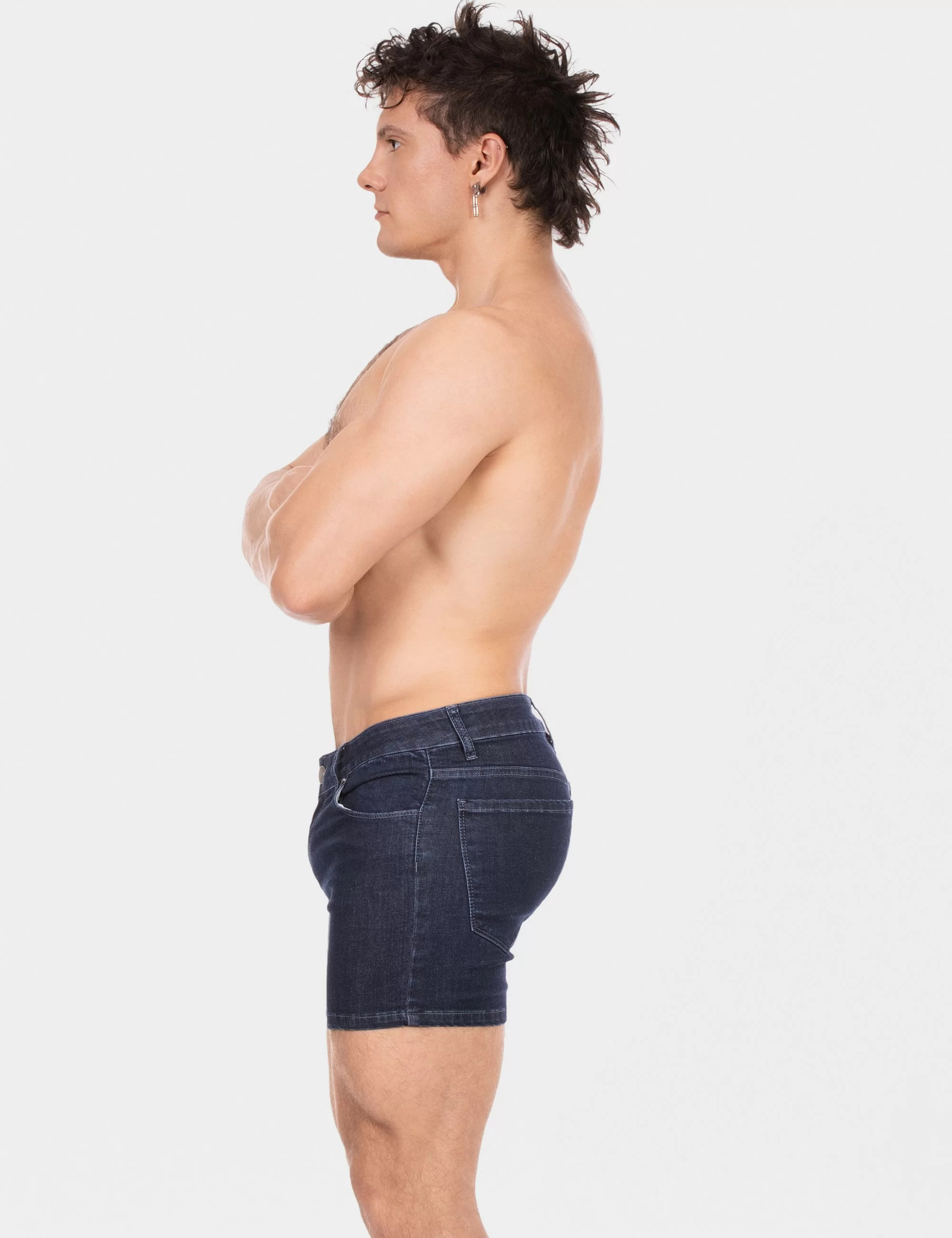 5 Pocket 11' Denim Short Jack - Darkblue