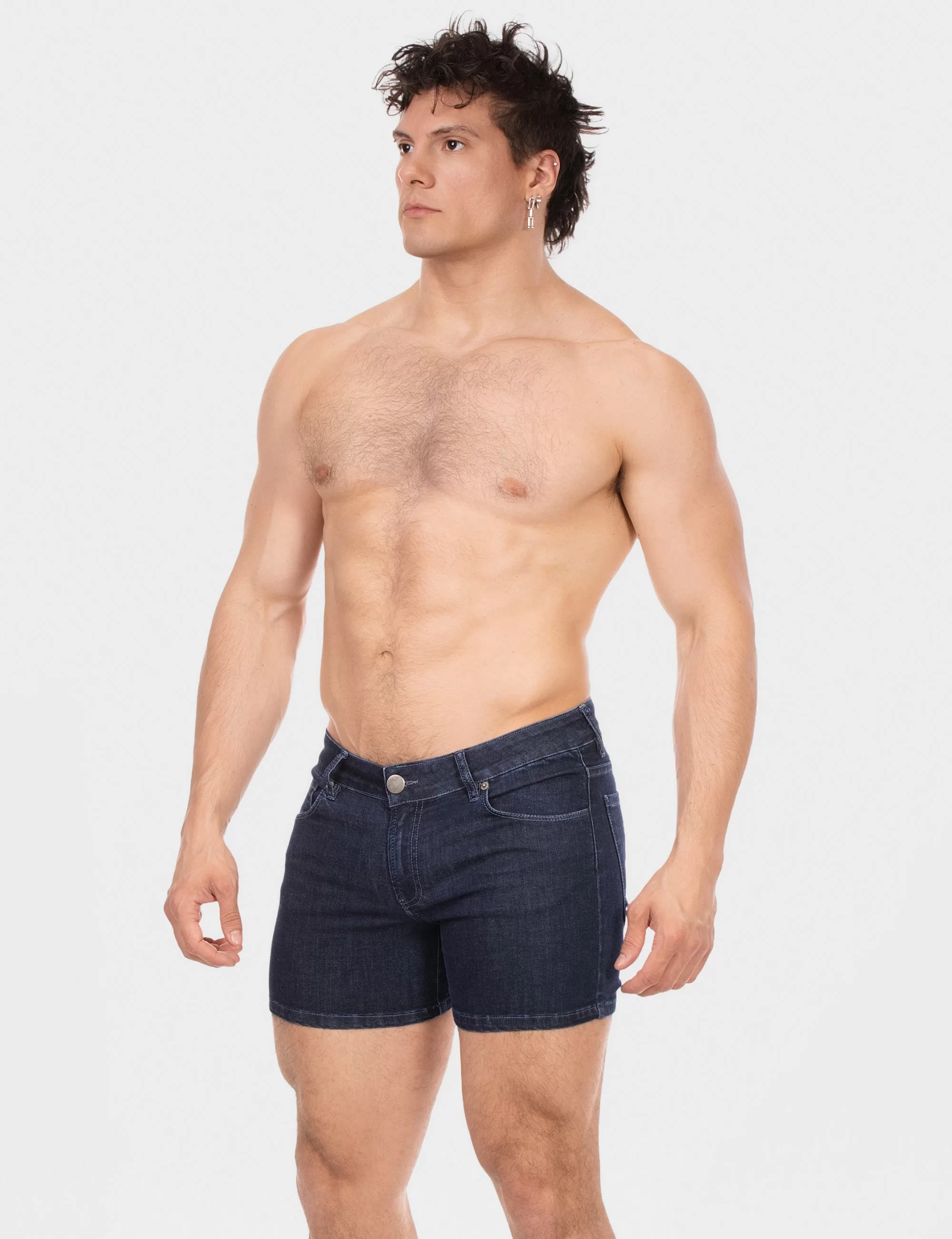 5 Pocket 11' Denim Short Jack - Darkblue