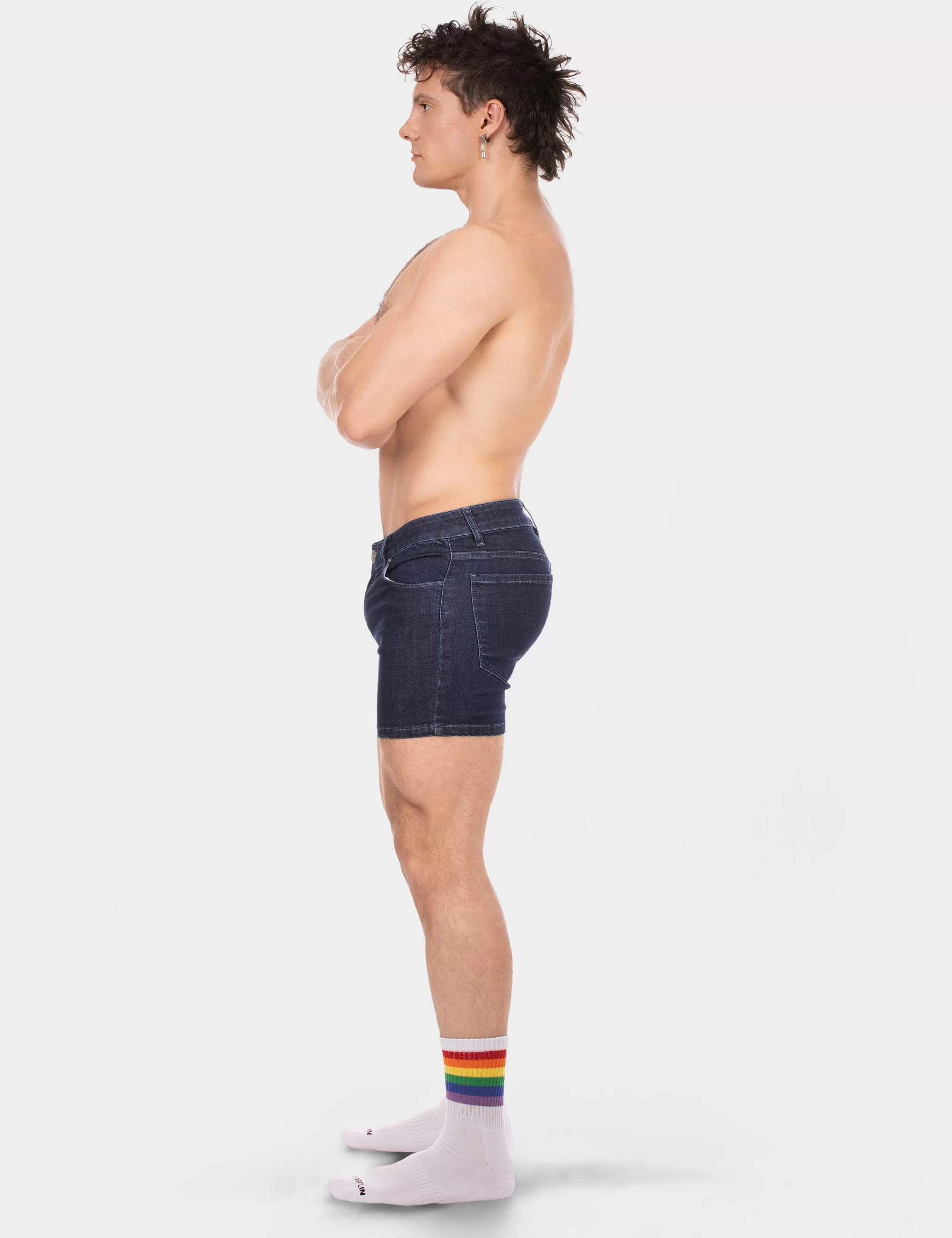 5 Pocket 11' Denim Short Jack - Darkblue